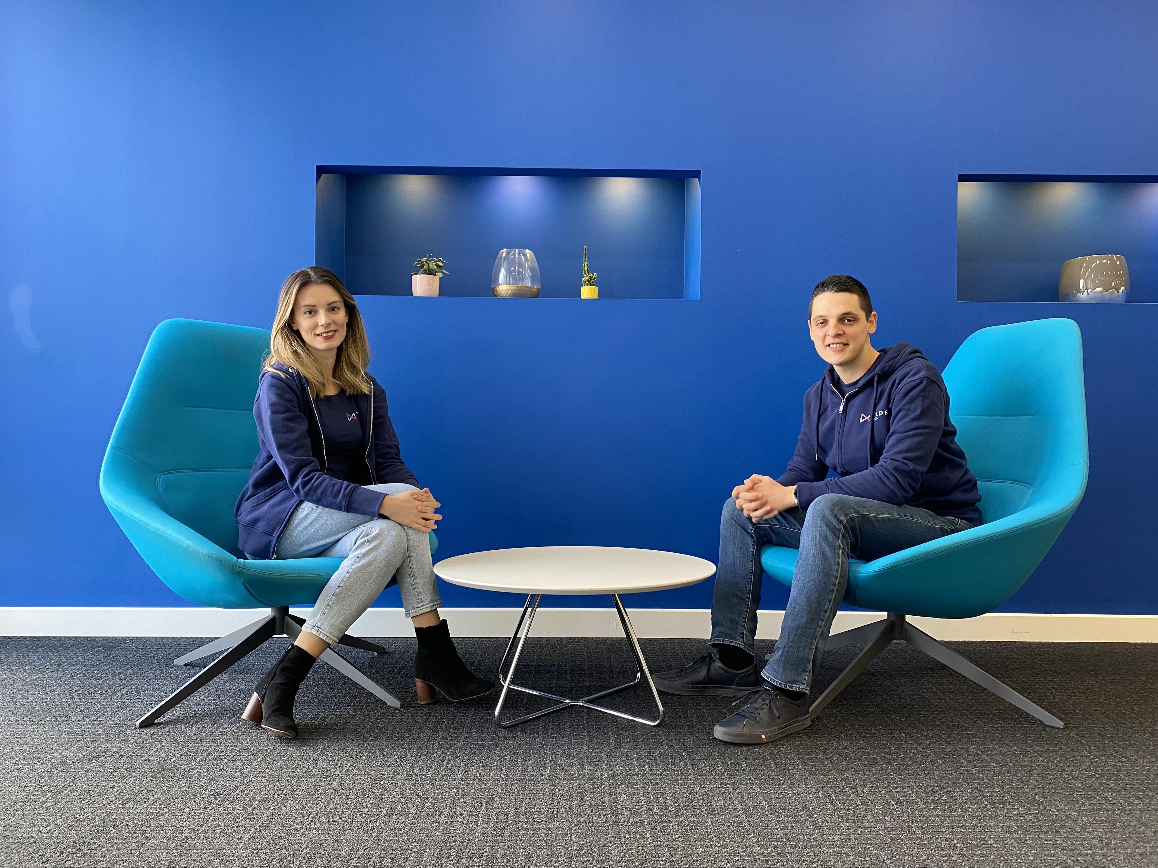 Marija and Bruno Ziterbart, the founders of Tilde Loop